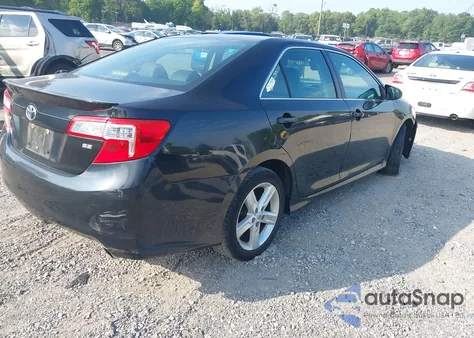 2012 Toyota Camry Se from USA, damaged, VIN 4T1BF1FK8CU126394